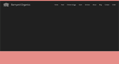 Desktop Screenshot of barnyardorganics.com